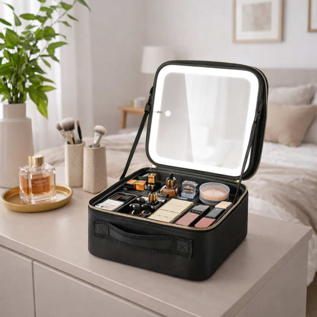 GlowCase – Tu maquillaje siempre listo, incluso con poca luz