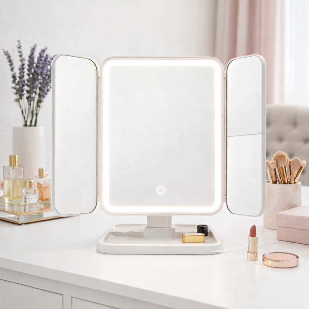 LumiFold – Maquíllate perfecta incluso cuando la luz te traiciona