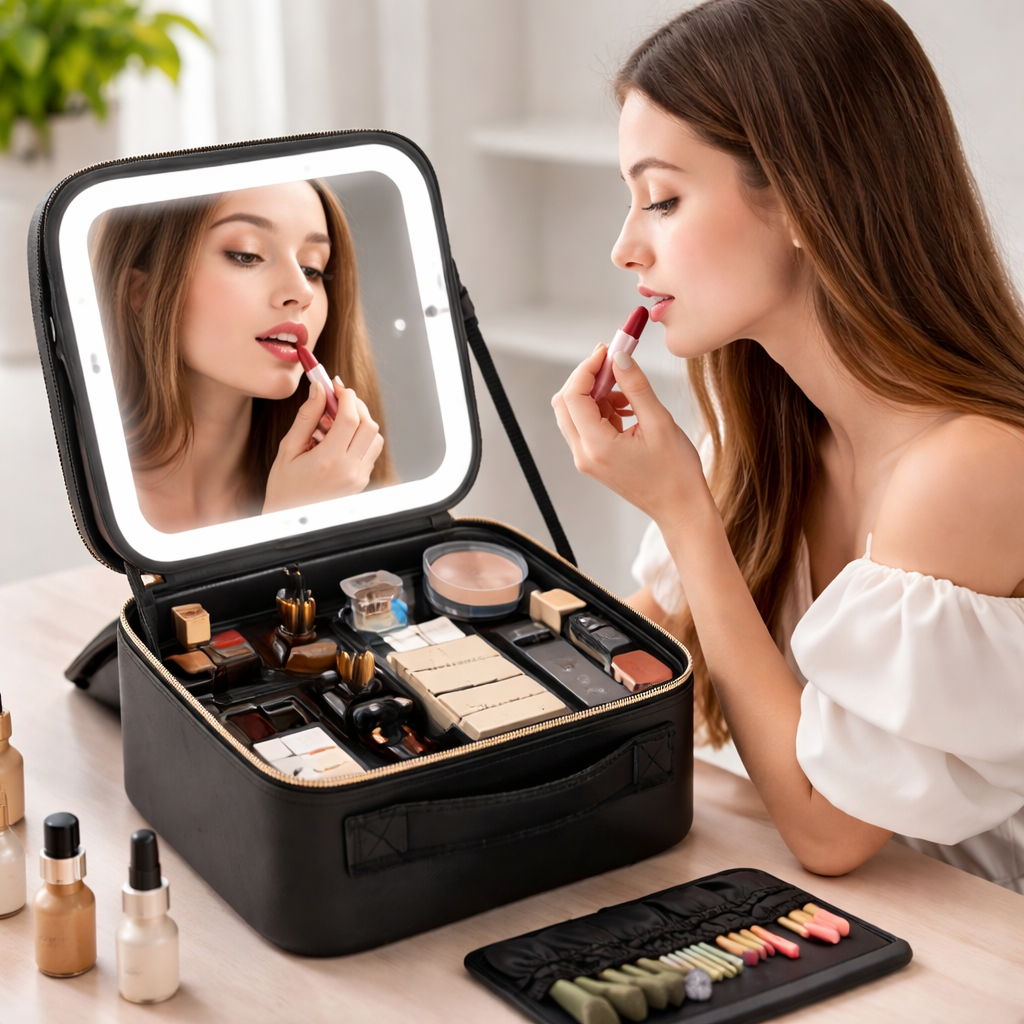 GlowCase – Tu maquillaje siempre listo, incluso con poca luz
