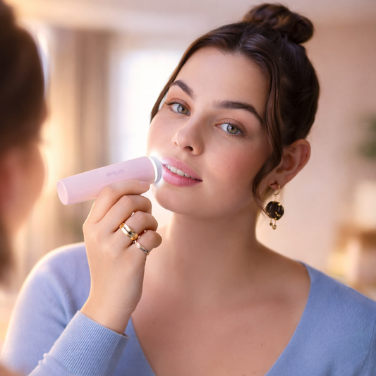 Dermisafe Touch by Philips - Perfecto para retoques rápidos antes de salir. Sin cera, sin irritación.